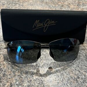 Maui Jim Dark Gray Sunglasses